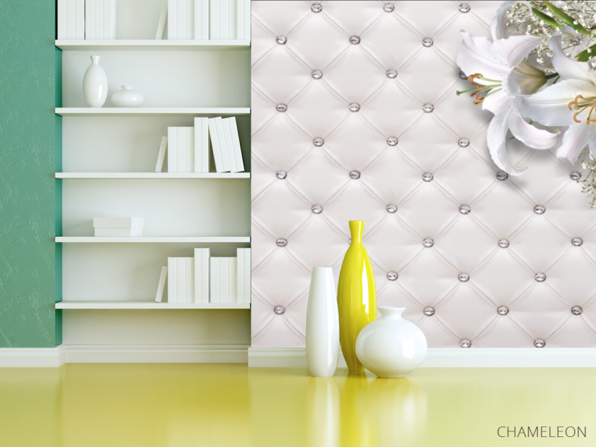 Фотошпалери 3D лілії - 3