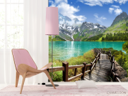 Фотошпалери Дорога до озера - 4