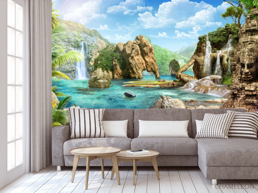 Фотообои Фрески с видом на море - 3