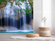 Фотошпалери білий водоспад - 2