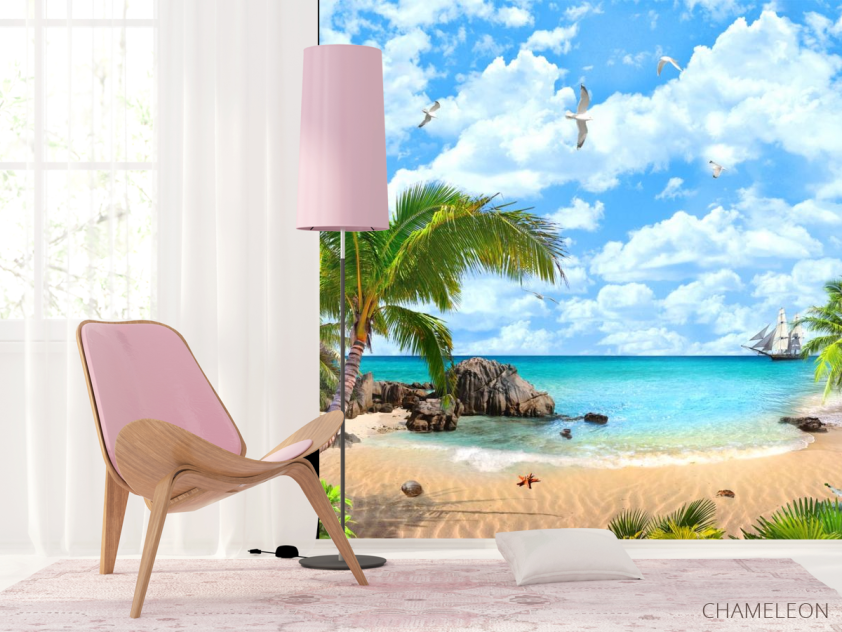 Фотошпалери Красивий берег моря - 4