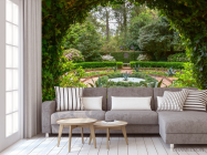 Фотообои Арка в саду - 3