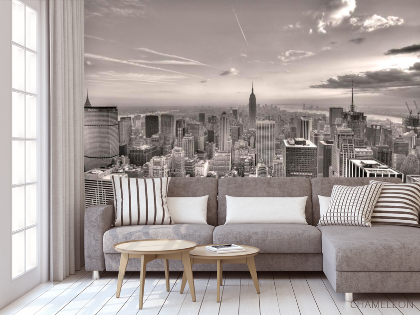 Фотообои Серые тона города - 3