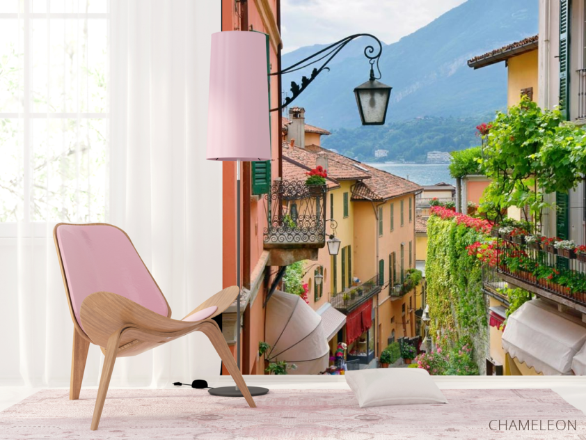 Фотошпалери вулиця до моря - 4