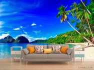 Фотообои Пляж и люди - 1