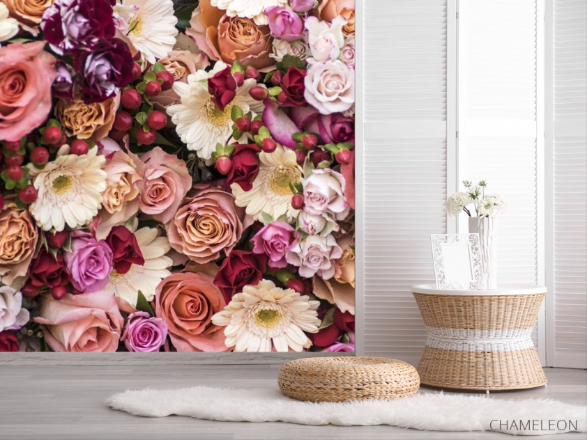 Фотошпалери квіти і ягоди - 2