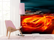 Фотошпалери Вогненний автомобіль - 4