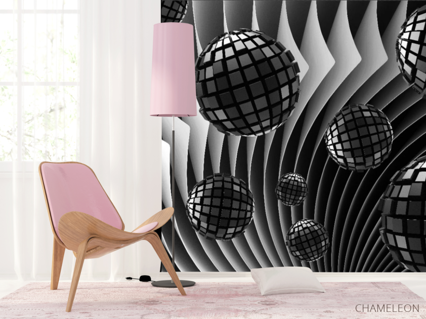 Фотошпалери 3D сфери - 4