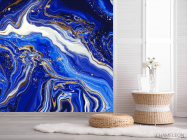 Фотошпалери синяя Абстракція - 2