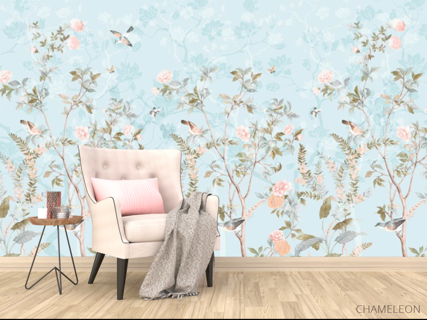 Фотообои Ветви с птицами - 4