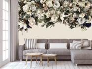 Фотообои Винтажные цветы - 3