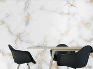 Фотошпалери мармур з золотими прожилками - 1