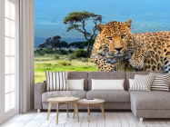 Фотообои Гепард перед прыжком - 3