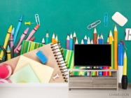Фотообои Школьные пренадлежности - 2