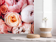 Фотошпалери квіти і роса - 2