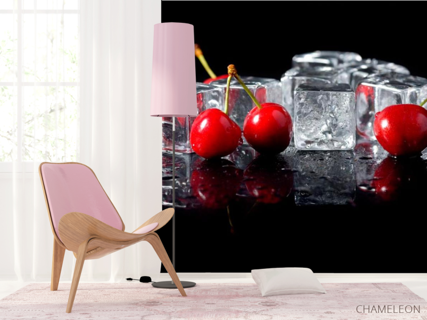 Фотошпалери Лід, черешня - 4