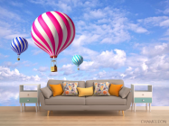 Фотообои Воздушные шары в небе - 1