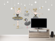 Фотообои Балерины для бросать девочки - 2