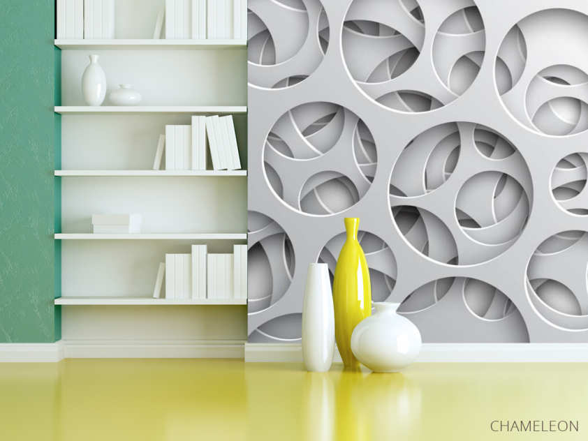 Фотообои 3д круги - 3