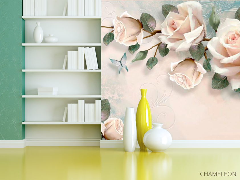 Фотошпалери Ніжні троянди - 3