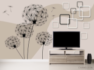 Фотообои Векторные одуванчики - 2