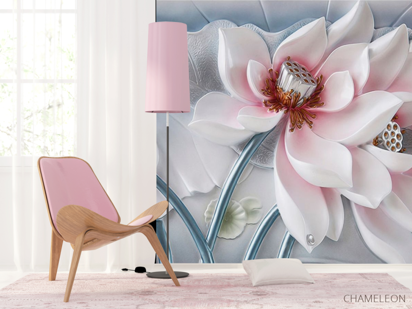 Фотошпалери Гарна керамічна квітка - 4