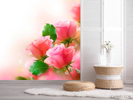 Фотообои Нежные розовые бутоны - 2
