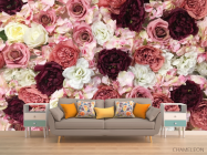 Фотообои розы разных оттенков - 1