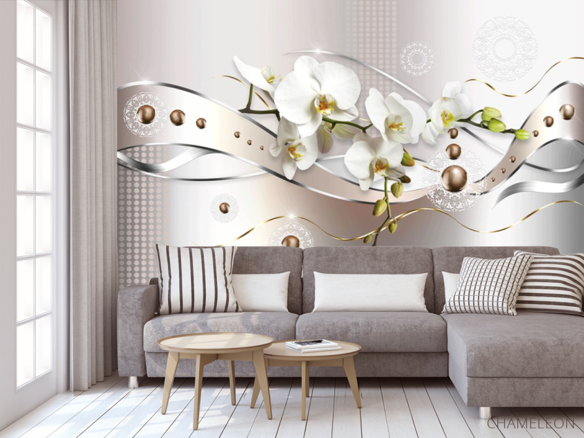 Фотообои Орхидеи 3Д - 3