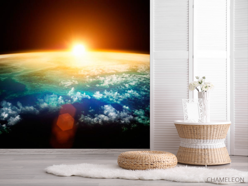 Фотошпалери Земля і сонце - 2