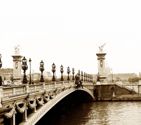 Фотообои Мост Александра III в Париже 20276
