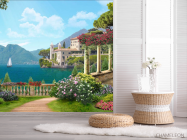 Фотошпалери Вид на комо - 2