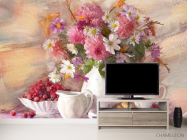 Фотообои картина цветы в вазе - 2