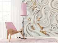 Фотошпалери дівчина 3д - 4