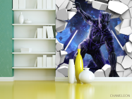 Фотошпалери 3Д Чорна пантера - 3