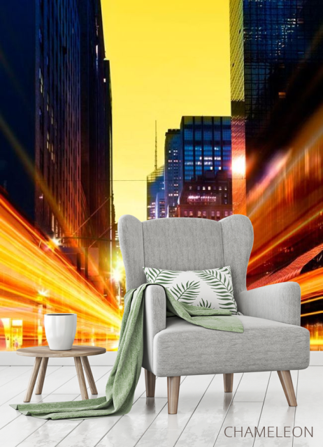 Фотообои Дорога, яркий свет - 3