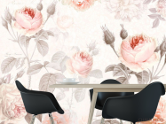 Фотошпалери Квіти пастель - 1