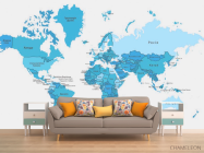 Фотообои Карта - 1