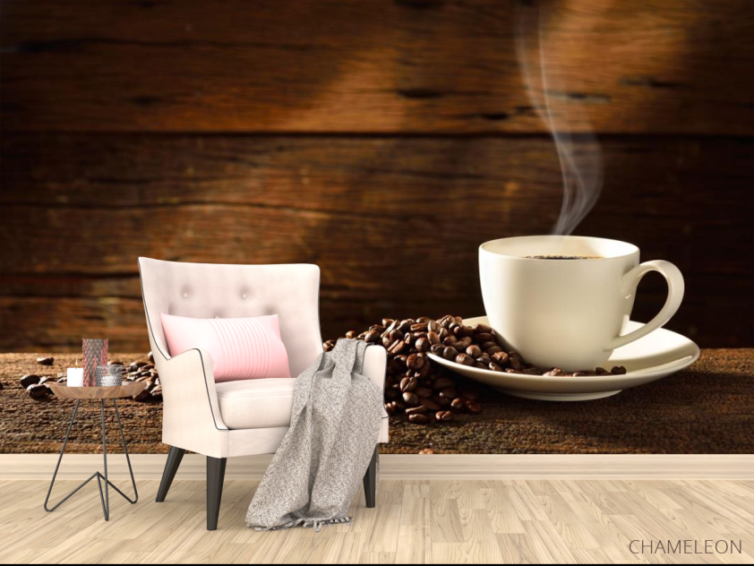 Фотообои чашка кофе - 4