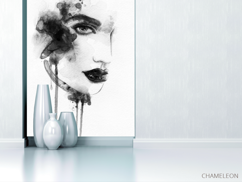 Фотообои Лицо абстракция - 1