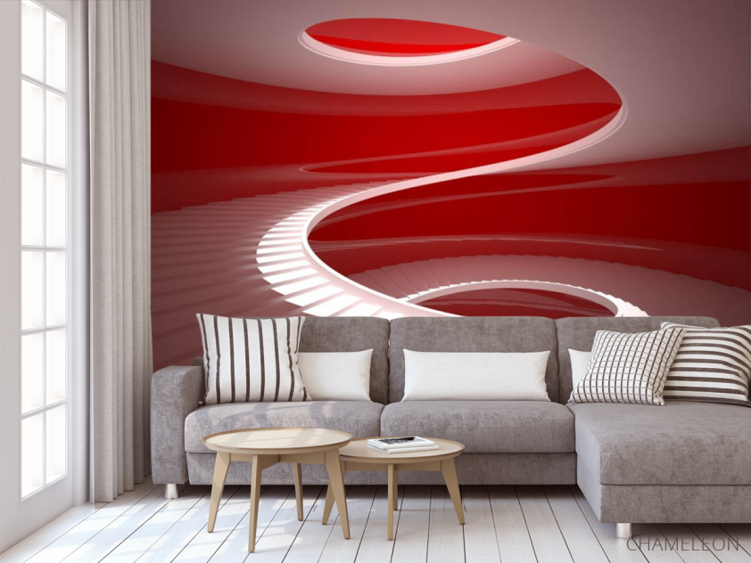 Фотообои круговая лестница - 3