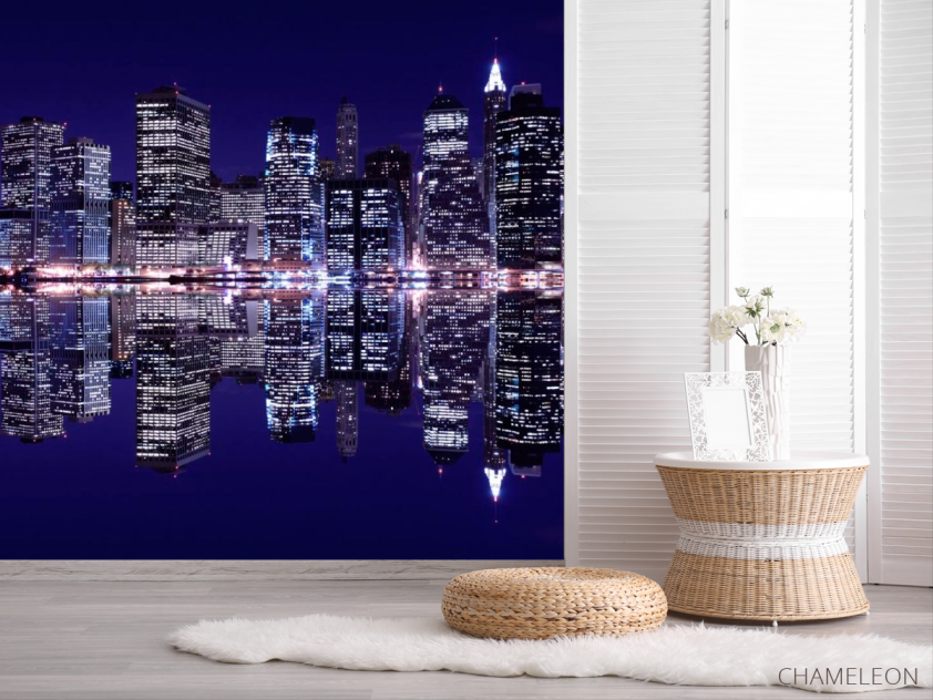 Фотошпалери Відображення New Уогка у воді - 2