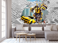 Фотообои Бамбелби из кирпичной стены - 3