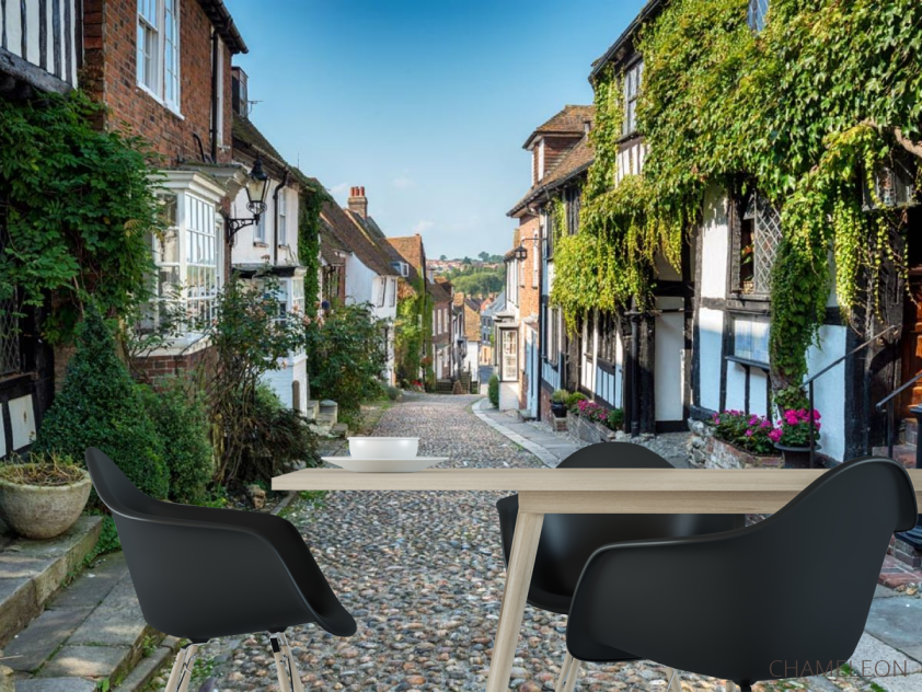 Фотошпалери мощена вулиця - 1