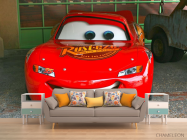 Фотообои Машинка улыбается - 1