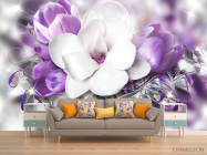 Фотообои Магнолия 3д - 1