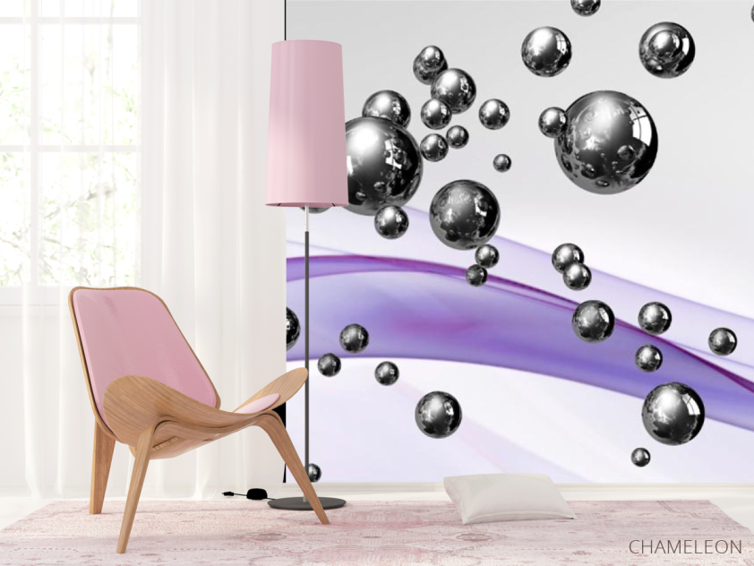 Фотошпалери 3dКруги і абстракція - 4