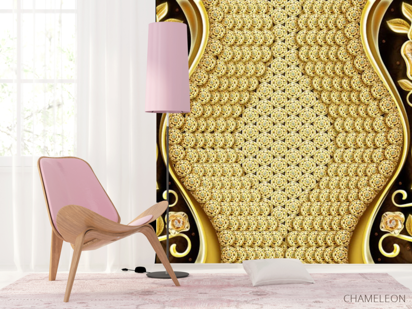 Фотошпалери квіти та візерунки - 4