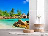 Фотошпалери бунгало на березі - 2