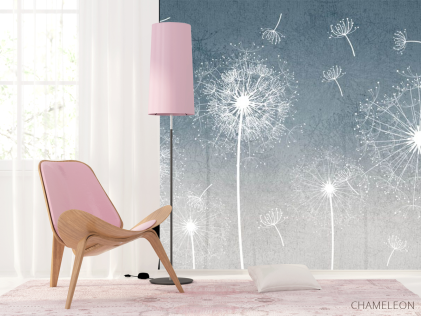 Фотошпалери повітряні кульбаби - 4